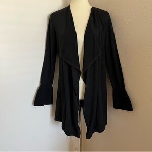 White House Black Market Drama Sleeve Waterfall Cardigan